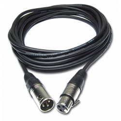 Cordon XLR fem / XLR mâle